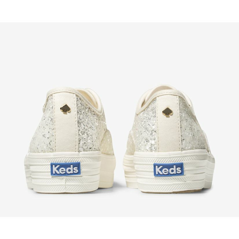 Keds X Kate Spade New York Women's Glitter Lace Up Sneakers In Rose Gold  Glitter | ModeSens